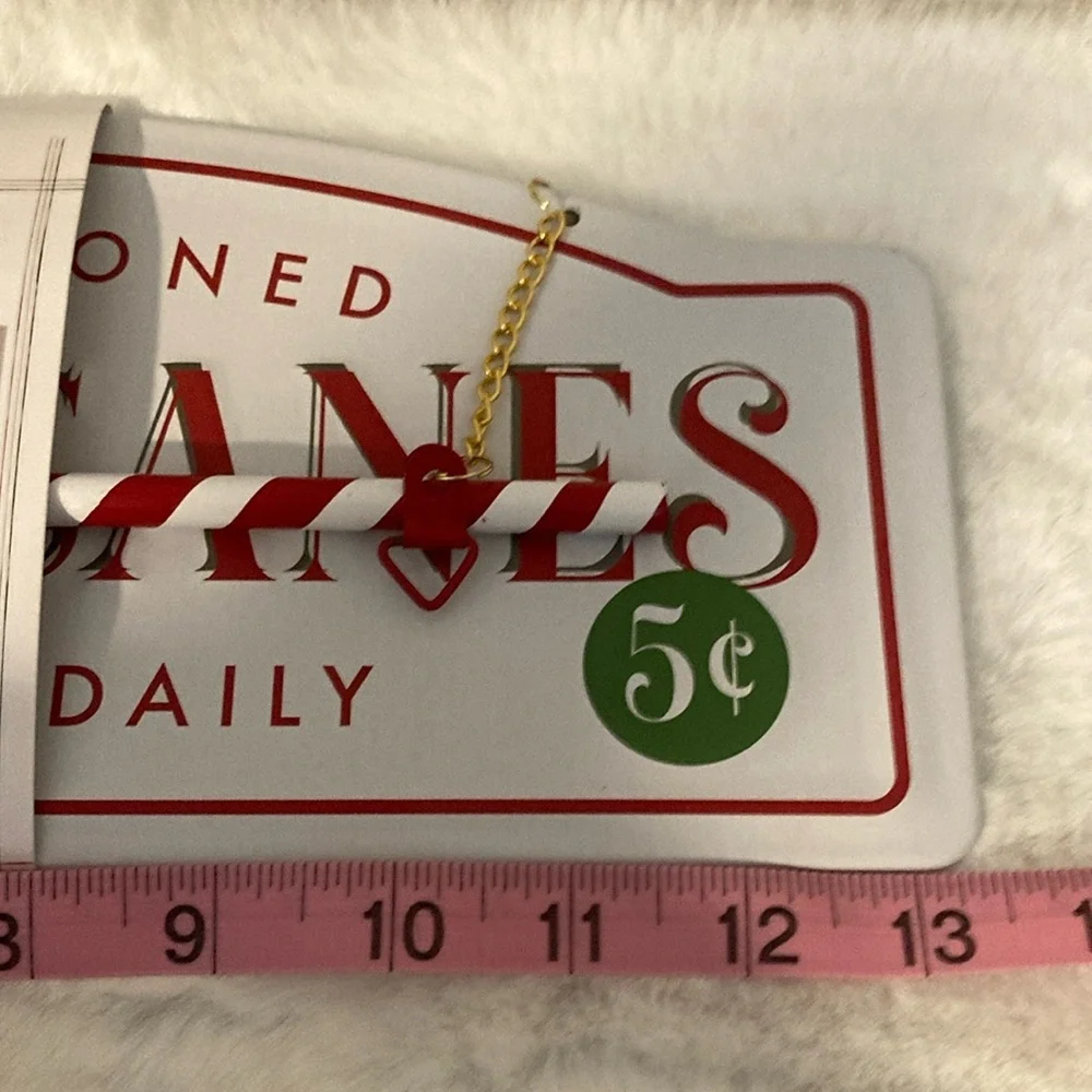 Target BP Christmas 2023 Candy Cane Metal Sign